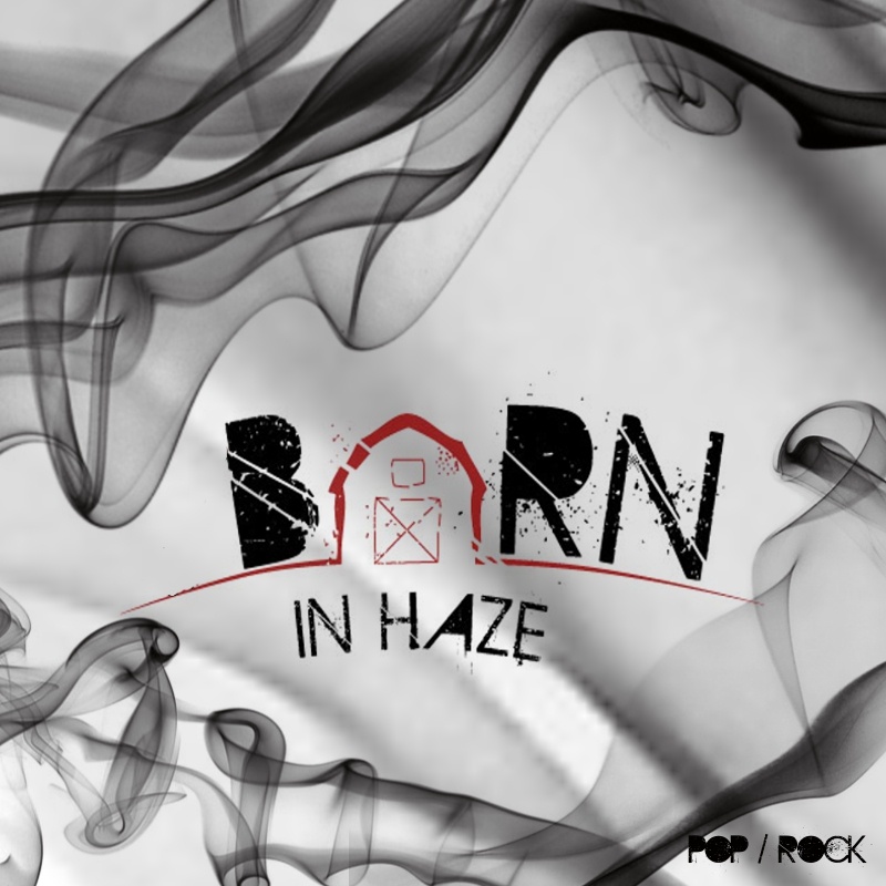 Barn In Haze - Smoke and ashes