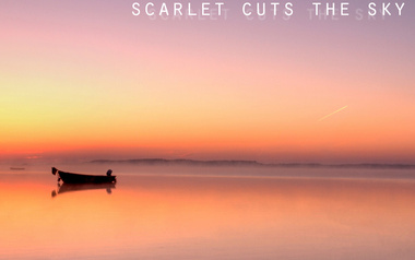 scarlet cuts the sky