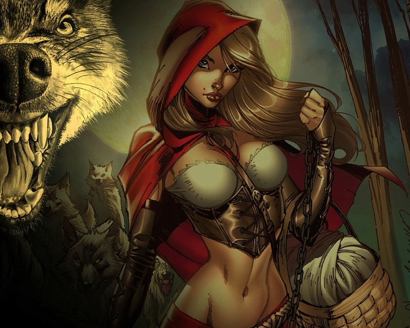meTzka - big bad riding hood