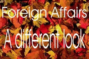 foreign affairs - Just one way