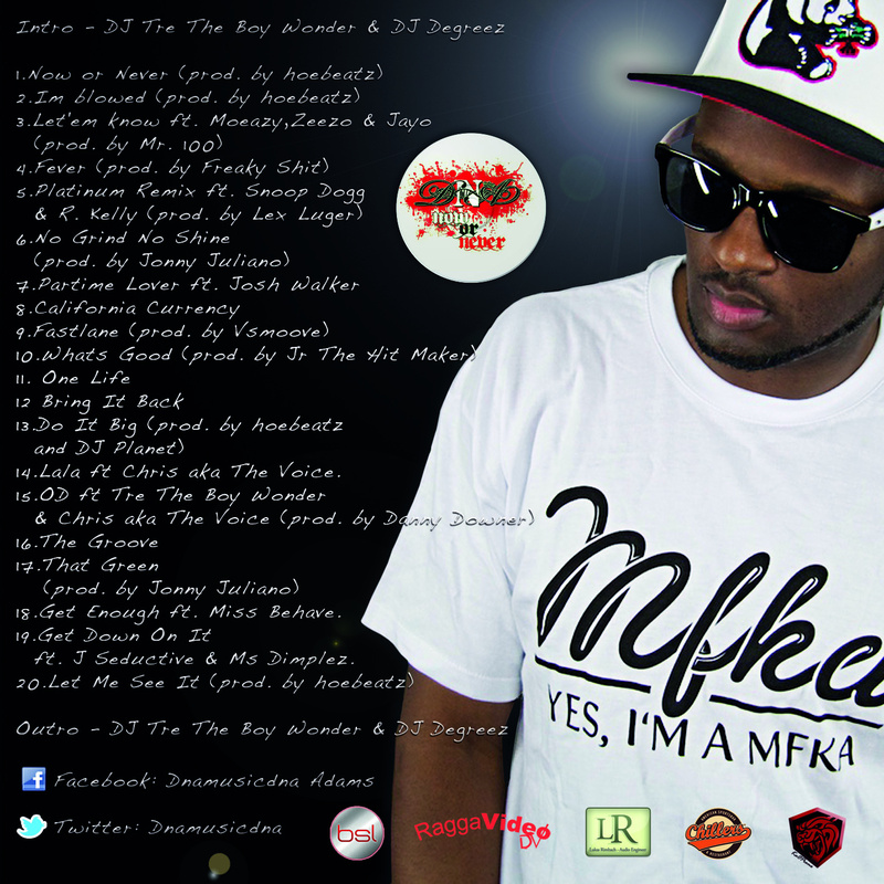 DNA aka D.Adams - Get Enough ft. Ms Behave