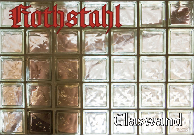 Rothstahl - Glaswand