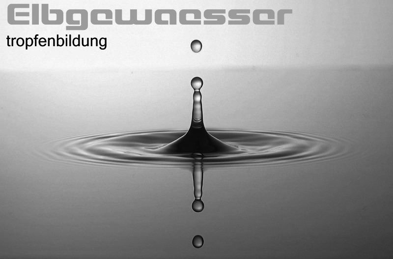 elbgewaesser - tropfenbildung