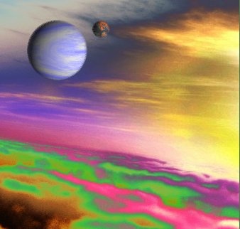Aurora Borealis - Planet 403A - The Landing