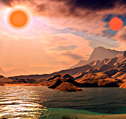 Aurora Borealis - Planet 403A - On the Surface