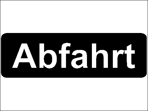 Musik aus Strom - Abfahrt