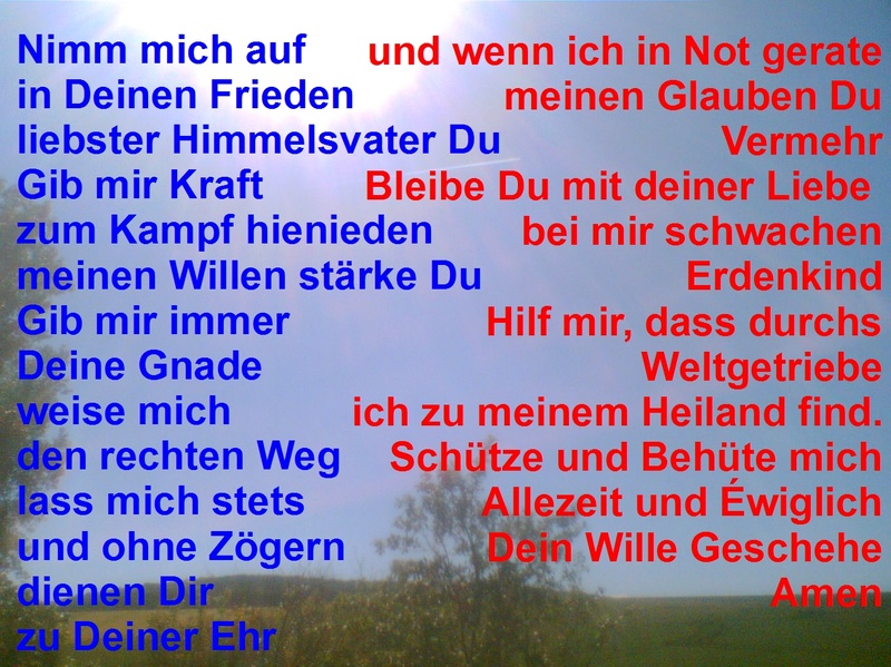 Jesus Christ move me - Gottes Wort s. 443 / bertha-dudde.info
