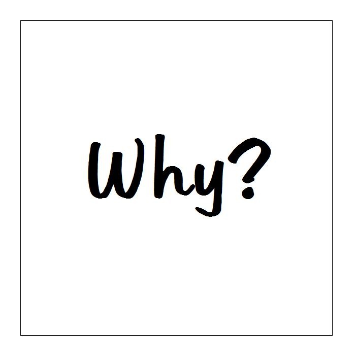 CM1203 - Why