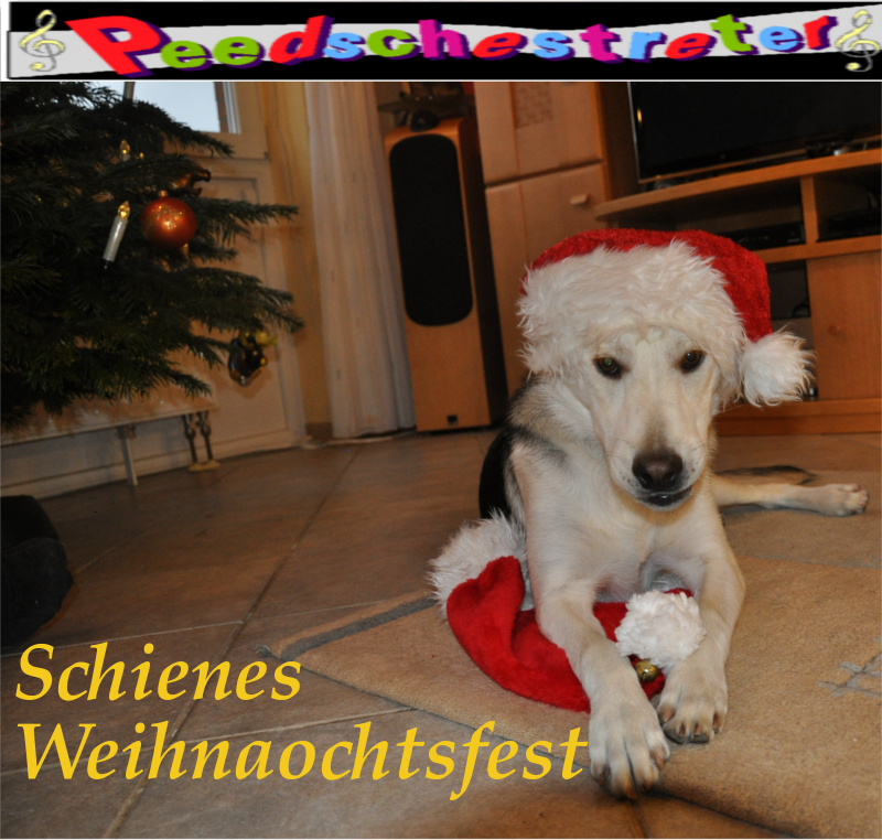 Peedschestreter - Schienes Weihnaochtsfest