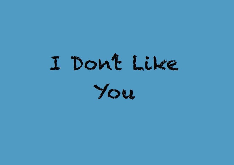 Sebastian Faidt - I Don't Like You