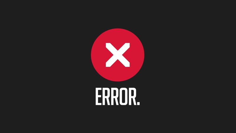 System Fail - Error