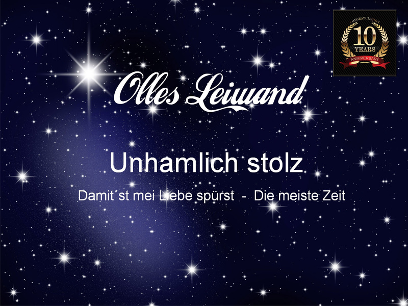 OLLES LEIWAND - Unhamlich stolz