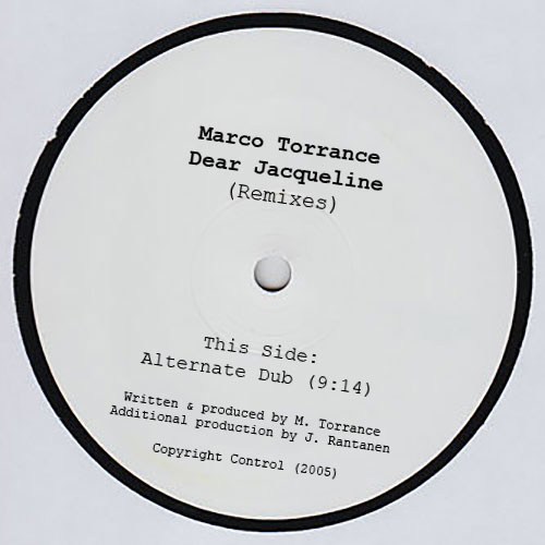 Marco Torrance - Dear Jacqueline [Alternate Dub]