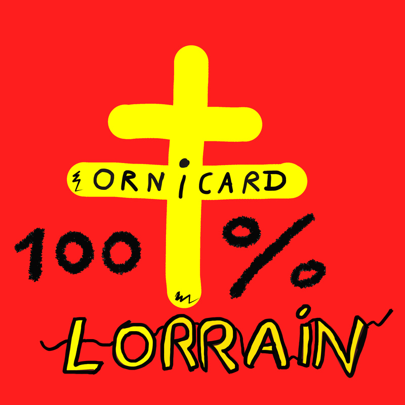Elfensorni - ORNICARD - 100 % Lorrain