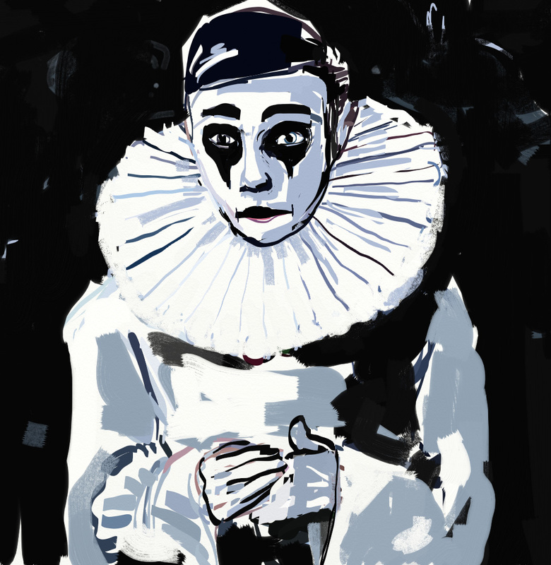 Groko Ernst - Sad Harlequin