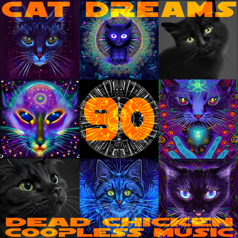 Nr.90 - cat dreams - DEAD CHICKEN - coopless music