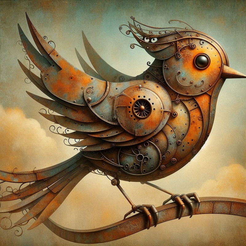 J.O. Simon - Rust Bird