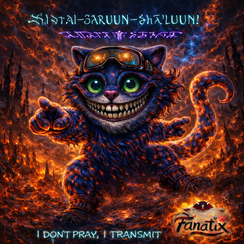 FanatiX (aka DarkFerris) - [Dark Alien Ritual] Sha’ruun—sha’RUUN—sha’ruun! (I don't pray, I transmit) feat. SUNO Studio