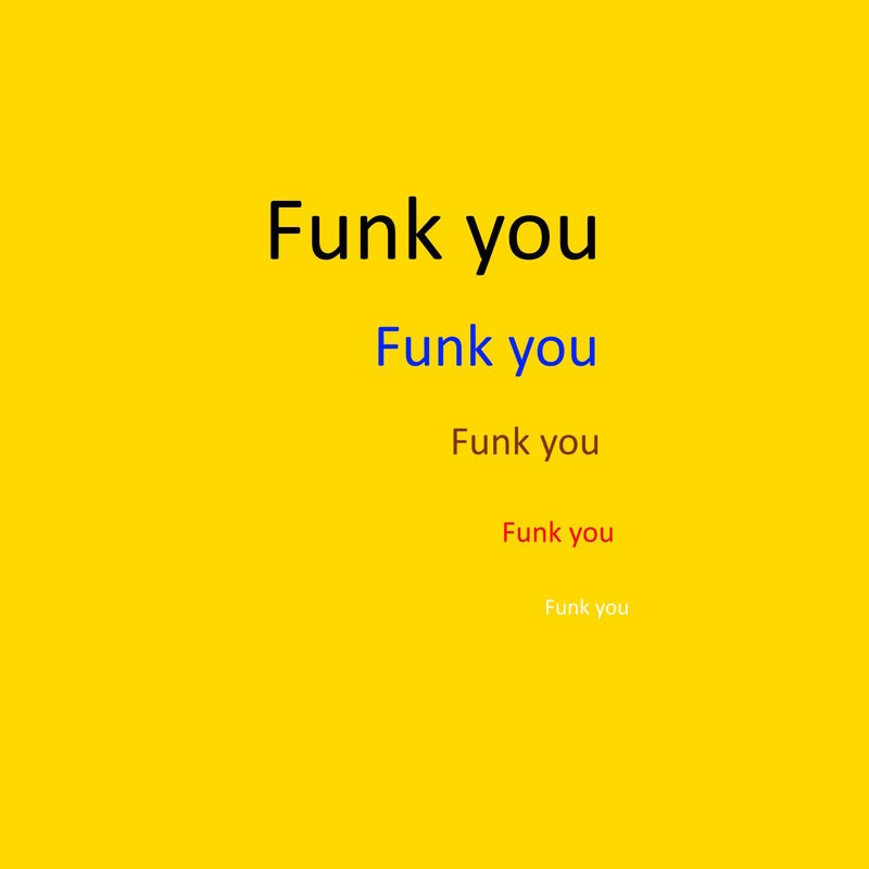 Donosidad - Funk you