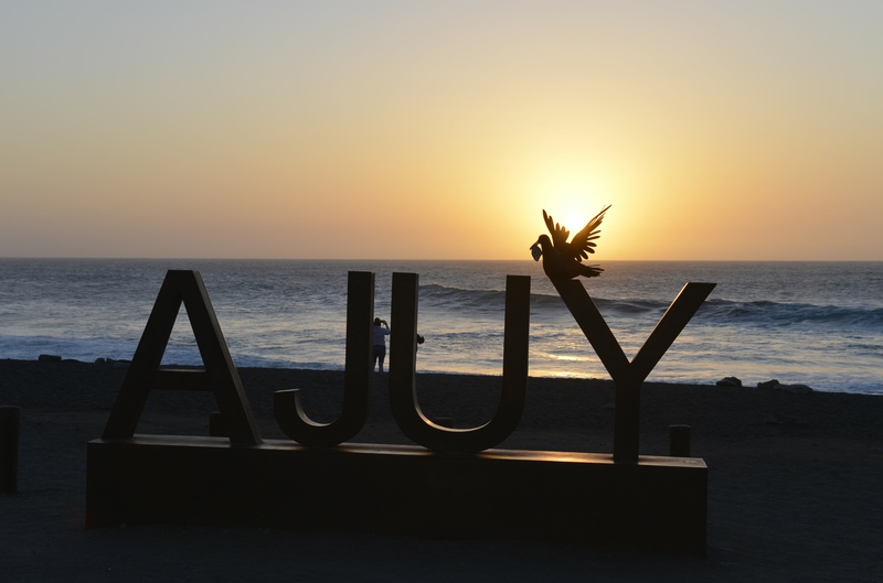 Komir - Sonnenuntergang in Ajuy